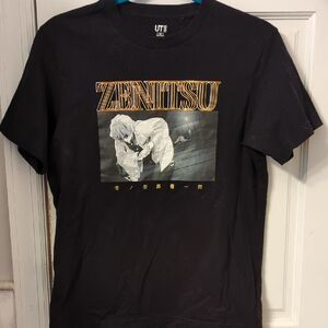 Black Graphic Zenitsu T-Shirt